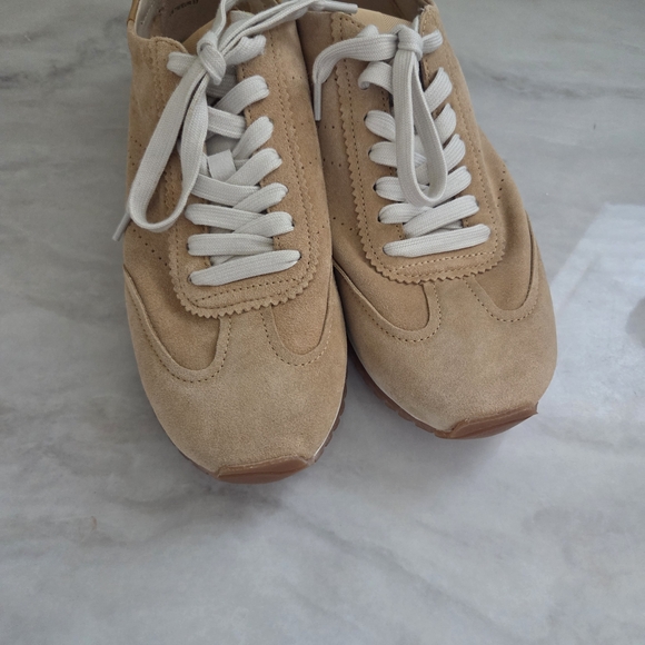 Vince Oasis Runner Suede Sneakers Womens 7/37 - Picture 5 of 11